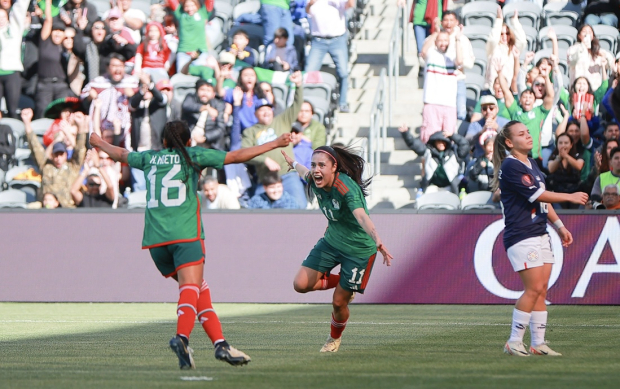 Selección Mexicana Femenil avanza a semifinales de la Copa Oro W