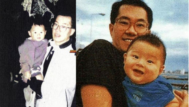 Akira Toriyama y su hijo Sasuke Toriyama