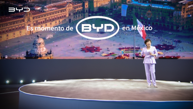 BYD comenzó operaciones en México.