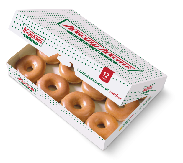 Estas son las donas glaseadas originales que Krispy Kreme estará regalando.