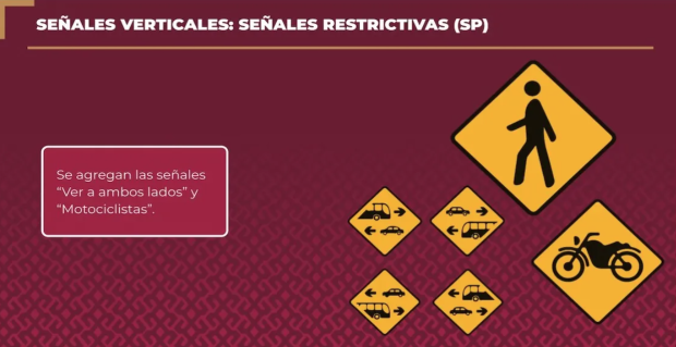 En la CDMX se instauraron diversas señales de tránsito, ya publicadas en la Gaceta Oficial capitalina.