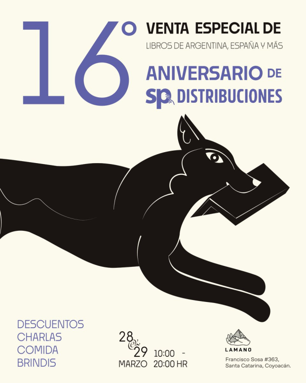 Venta especial de libros. 16 Aniversario de SP. Distribuidores.