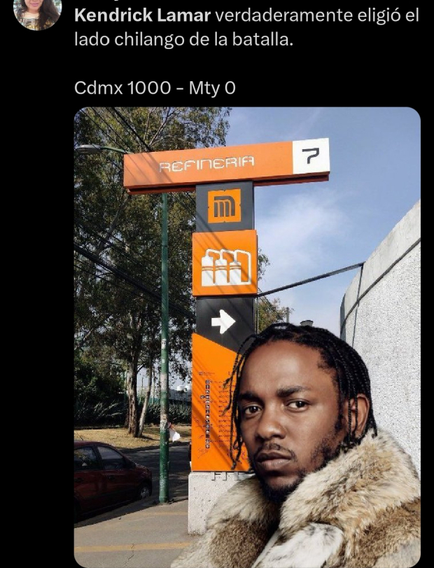 Usuarios dicen que Kendrick Lamar eligió a los chilangos sobre los regios