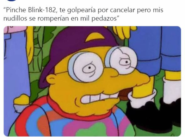 Memes de la cancelación de Blink-182