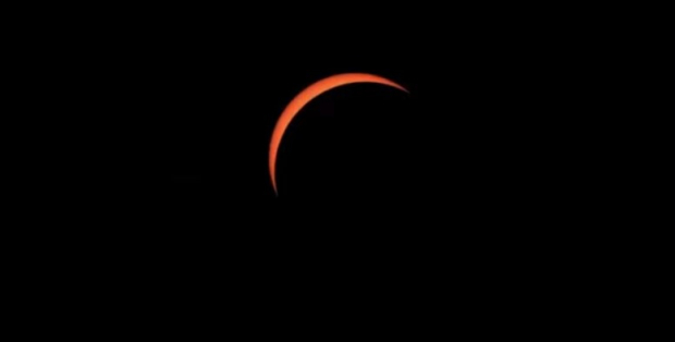 Eclipse visto desde Estados Unidos.