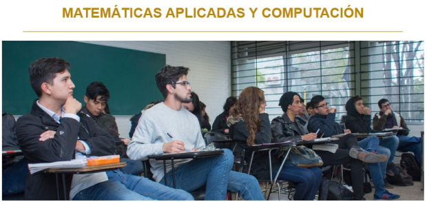 La carrera de Matemáticas Aplicadas es de baja demanda en la UNAM.