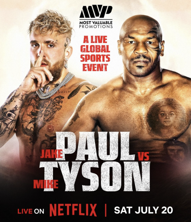 Jake Paul y Mike Tyson se enfrentarán en el AT&T Stadium de Arlington, Texas.