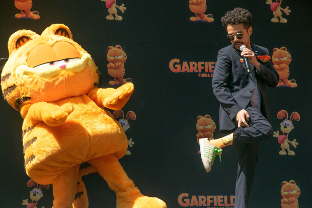 Garfield llega  a cines de la CDMX