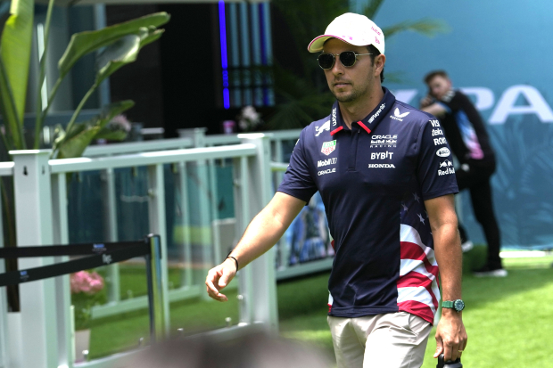 Checo Pérez en el Gran Premio de Miami de F1 de 2024