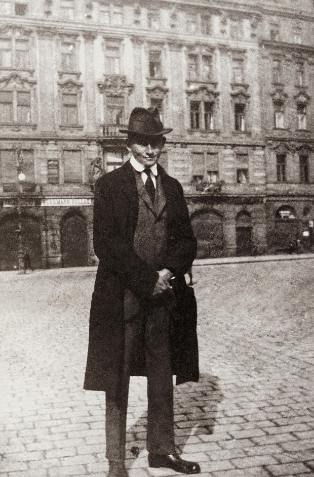 El autor,  en una fotografía de 1922.