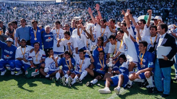 Cruz Azul campeón de la temporada del torneo de Invierno en 1997