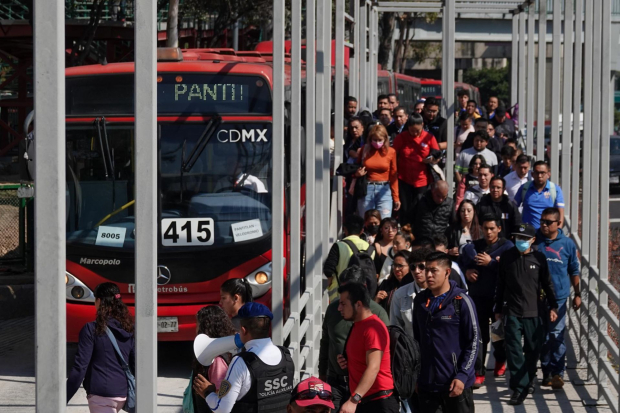 Metrobús es el segundo medio de transporte más usado en la CDMX.