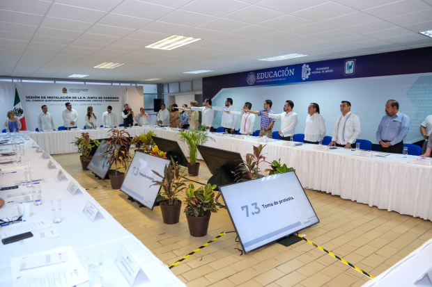 La instalación del Consejo Quintanarroense de Humanidades, Ciencias y Tecnologías del estado se realizó en el auditorio Cecilio Chí del Instituto Tecnológico de Cancún.
