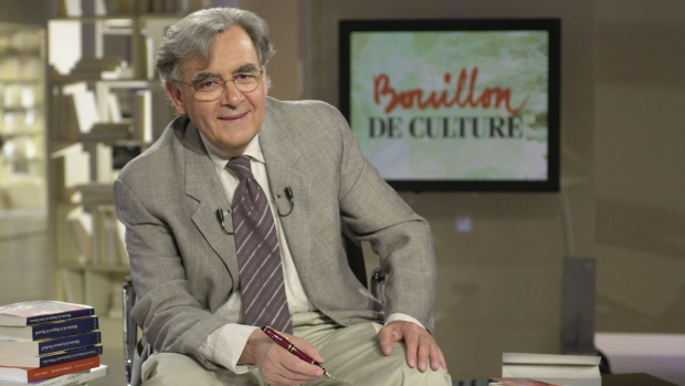 Bernard Pivot en su programa Bouillon de culture.