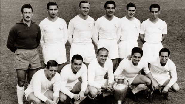 Una foto del equipo del Real Madrid que ganó su tercera Champions