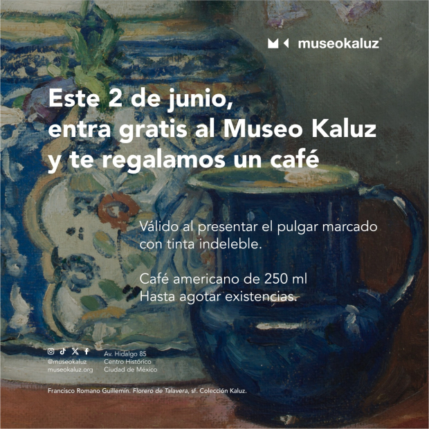 Museo Kaluz te dará un café gratis si votas el 2 de junio.