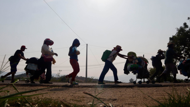 El albergue migrante tiene capacidad para 250 personas.