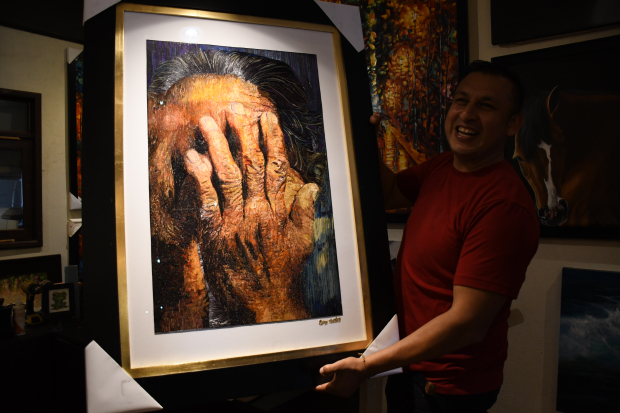 Óscar Morales, creador y dueño de Galería Puerto Nuevo.