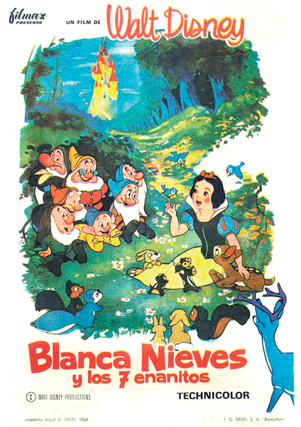 Póster de la película "Blanca Nieves"