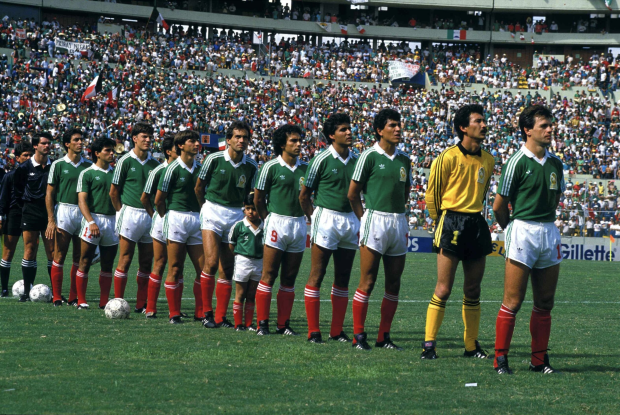 Selección Mexicana vs Alemania en la Copa del Mundo de 1986