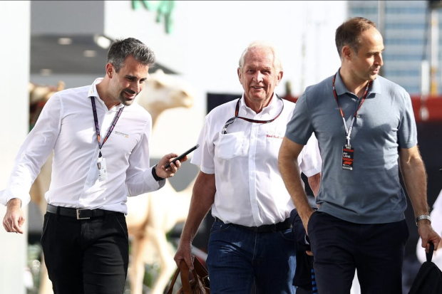 Helmut Marko en el Gran Premio de Arabia Saudita 2024
