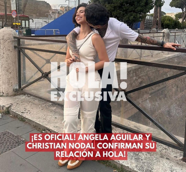 Nodal y Ángela Aguilar sí son pareja