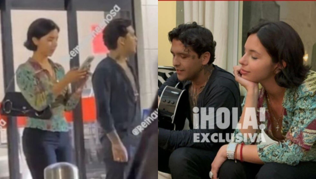 ¿Nodal y Ángela Aguilar dieron la exclusiva de su relación el mismo día que se anunció el rompimiento con Cazzu?