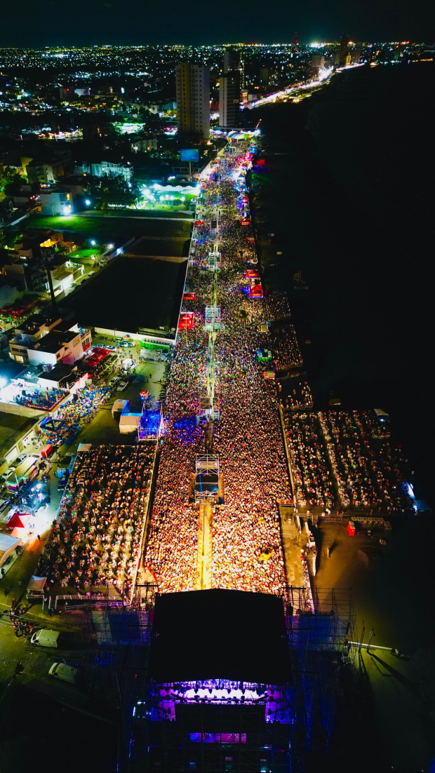 Miles de personas disfrutaron el Salsa Fest.