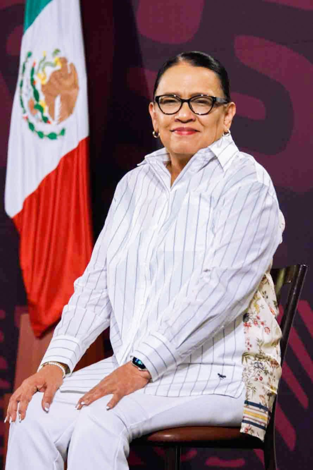 Rosa Icela Rodríguez, secretaria de Seguridad y Protección Ciudadana