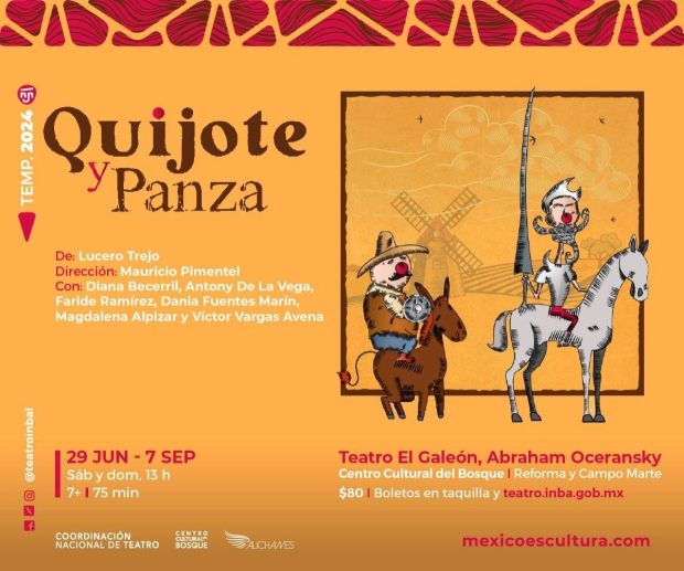 Quijote y panza, de Lucero Trejo.