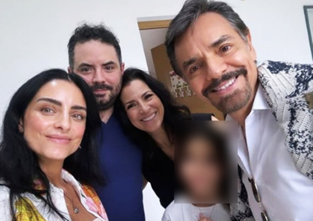 Los Derbez asisten al nacimiento de la hija de José Eduardo y Paola Dalay