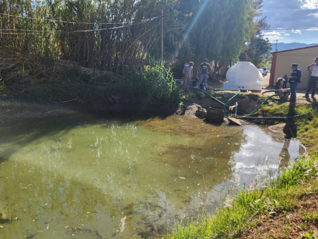 Autoridades de Oaxaca desmantelaron una toma clandestina de agua en febrero.