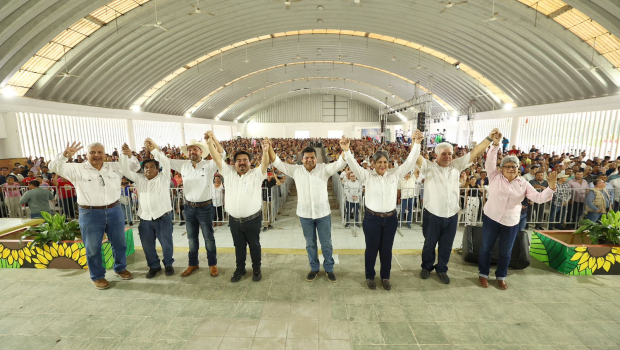 Javier May, gobernador electo, dijo que en Tenosique se va a capacitar a los jóvenes en sistemas ferroviarios.