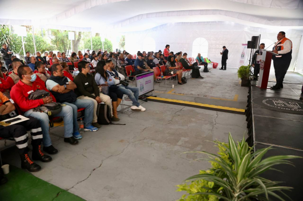Se llevó a cabo el “1er Encuentro de Brigadistas Comunitarios de Prevención de Riesgos y Protección Civil”.