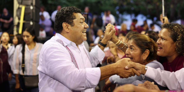 May Rodríguez regresó a territorio desde el 17 de junio y en cada municipio agradeció la confianza del pueblo.