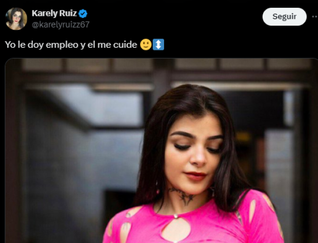 ¿Karely Ruiz le ofreció trabajo al policía del video de Luna Bella?