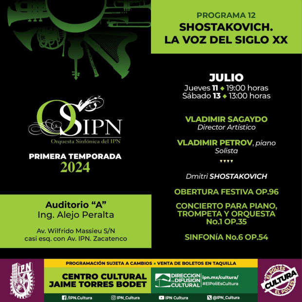 Orquesta Sinfónica del IPN.