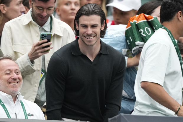 Gareth Bale fue otra de las personalidades que se dio cita en Wimbledon 2024.