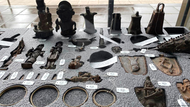 Bronces del reino de Benín exihibidos en museos alemanes.