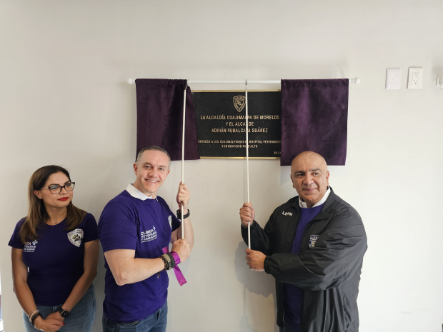 Celebran en Cuajimalpa 'Día Mundial del Perro' con inauguración de Clínica Veterinaria y Crematorio.