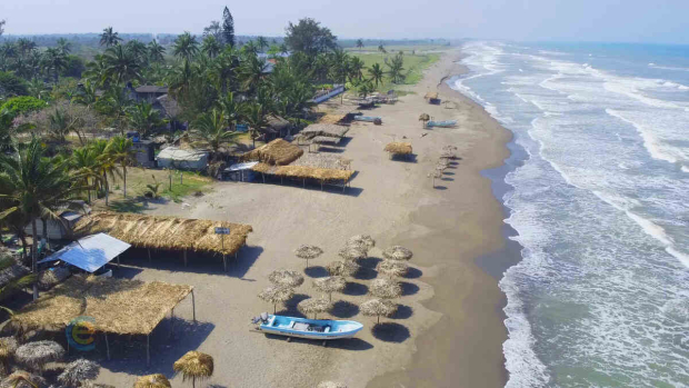 Playa Casitas es uno de los destinos paradisíacos en Veracruz.