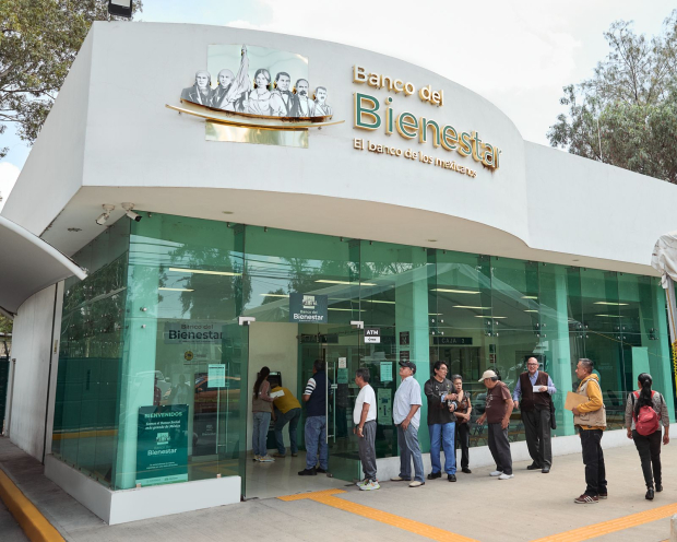 Sucursal del Banco del Bienestar.