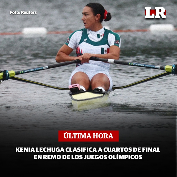 La mexicana Kenia Lechuga avanza de manera directa a los cuartos de final de remo en los Juegos Olímpicos París 2024