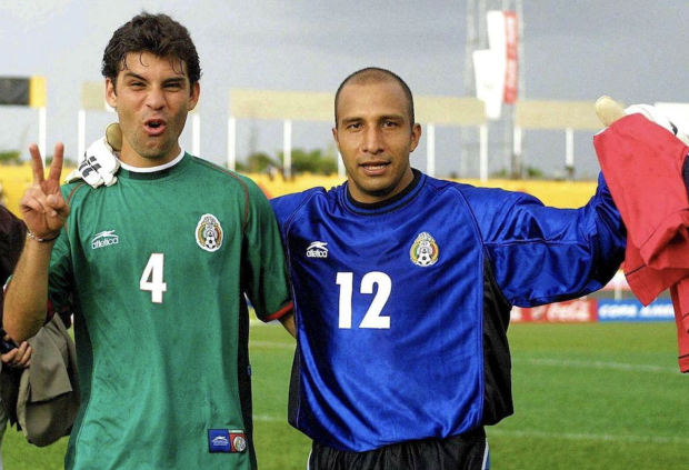 Rafael Marquez y Oscar 'Conejo' Pérez comparten la Selección Mexicana como jugadores
