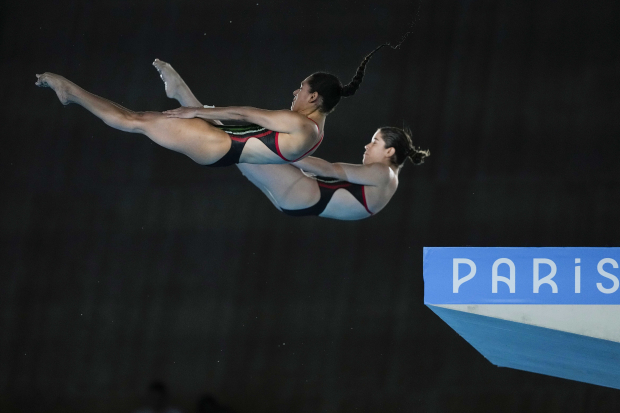 Alejandra Orozco y Gaby Agúndez en la final de clavados plataforma 10m en Juegos Olímpicos París 2024
