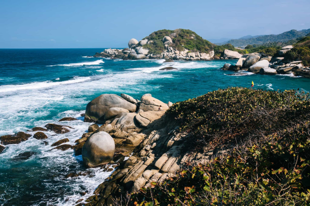 Cabo San Juan es una de las playas más visitadas en el parque.