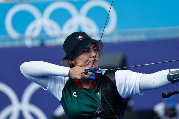 La arquera mexicana en los Alejandra Valencia en los Juegos Olímpicos París 2024