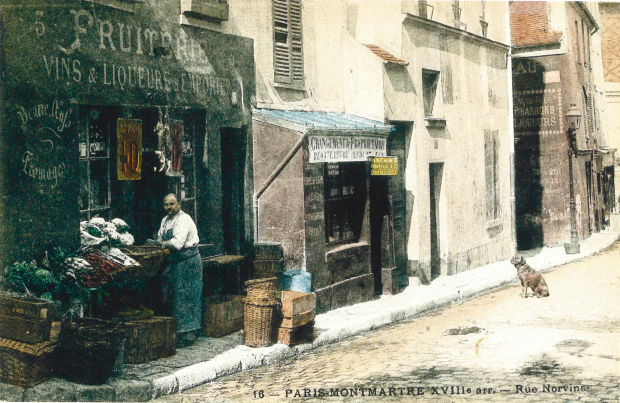 Una frutería en París