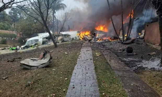 El accidente fue este viernes en Brasil.