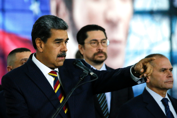 El presidente Nicolás Maduro, el viernes pasado en el TSJ, en Caracas.